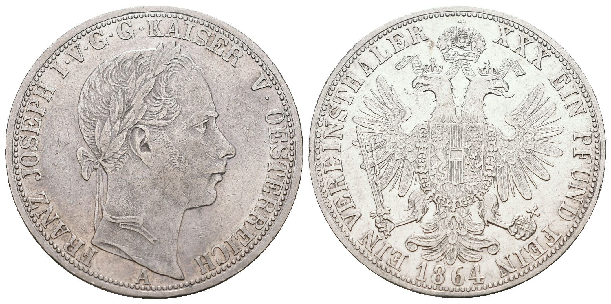 Tolar spolkový 1864 A