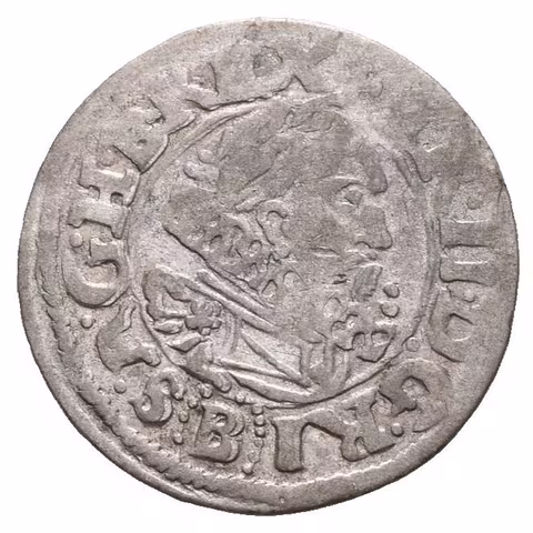 Krejcar 1624, Brno-Wohnsiedler, Hal.893, patina, ned.