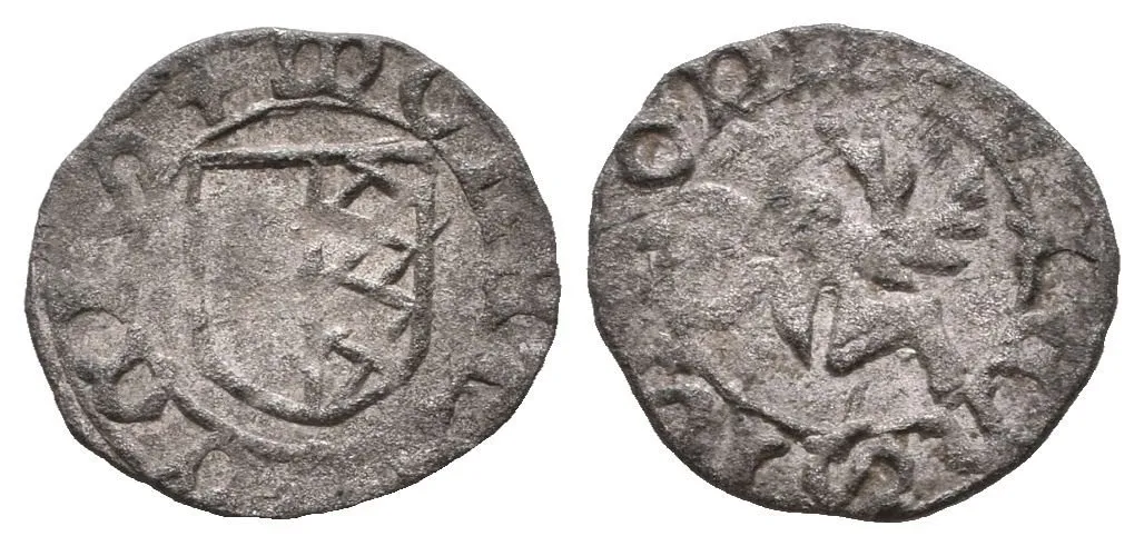 Haléř, Opava, Písmeno P, opis / Znak, opis. Kop.6361 (R5), Fbg.827/529 — 1