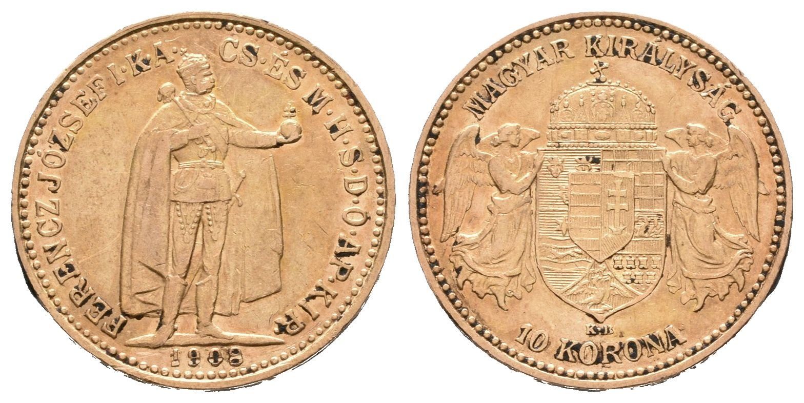 10 Koruna 1908 KB