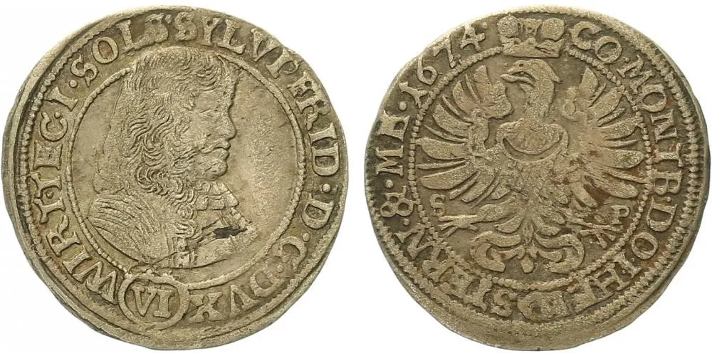 Würtenberg - Olešnice, Sylvius Friedrich, 1668 - 1697 — 1