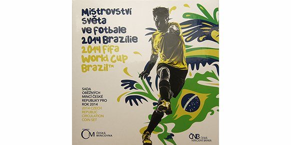 Ročníková sada mincí 2014 - MS fotbal