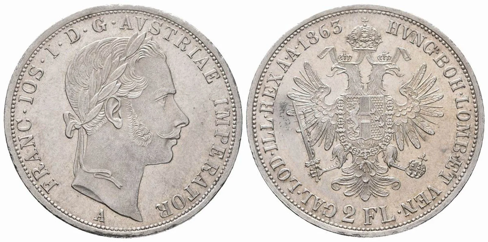 Rakouská a spolková měna, 1857 - 1892 — 1