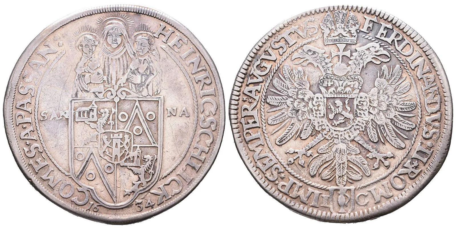 Šlik Jindřich, 1612 - 1650 — 1