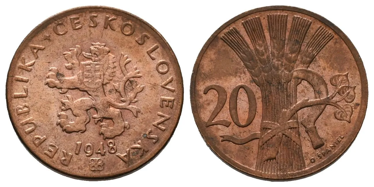 20 Haléř 1948