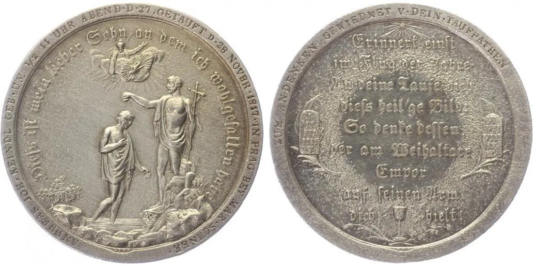 Náboženské a církevní medaile — 1