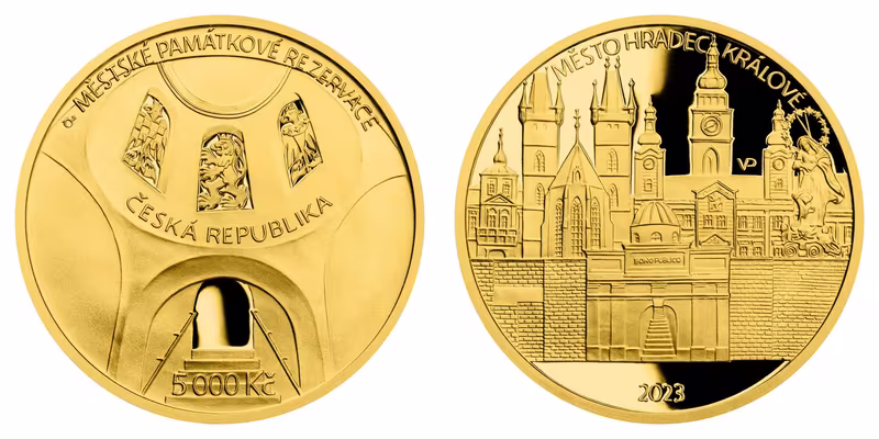 5000 Kč 2023 - Město Hradec Králové, PROOF