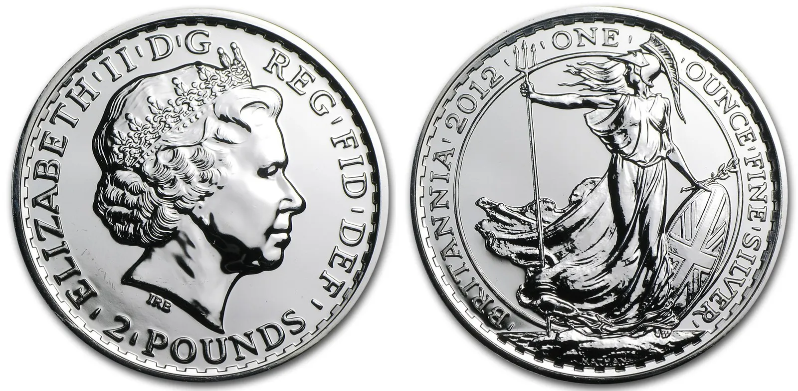 Velká Británie, 2 Pounds 2012 - Britannia