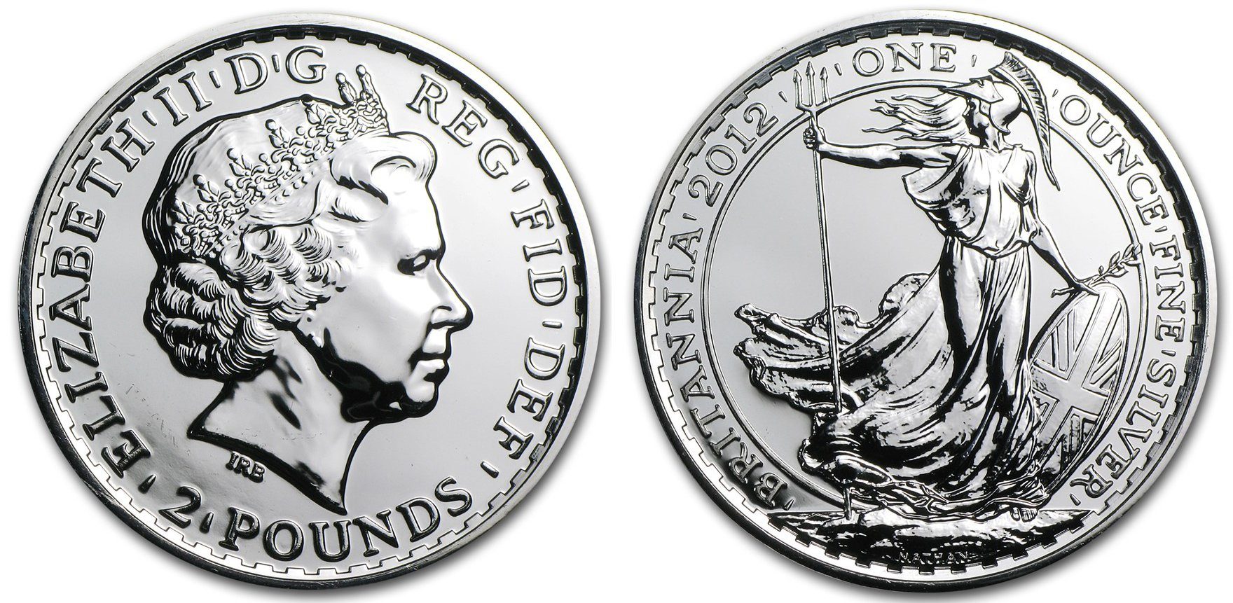 Velká Británie, 2 Pounds 2012 - Britannia