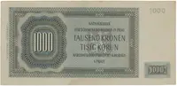 1000 Koruna 1942, II. vydání, série Fb, Hej.39a - fotografie 2