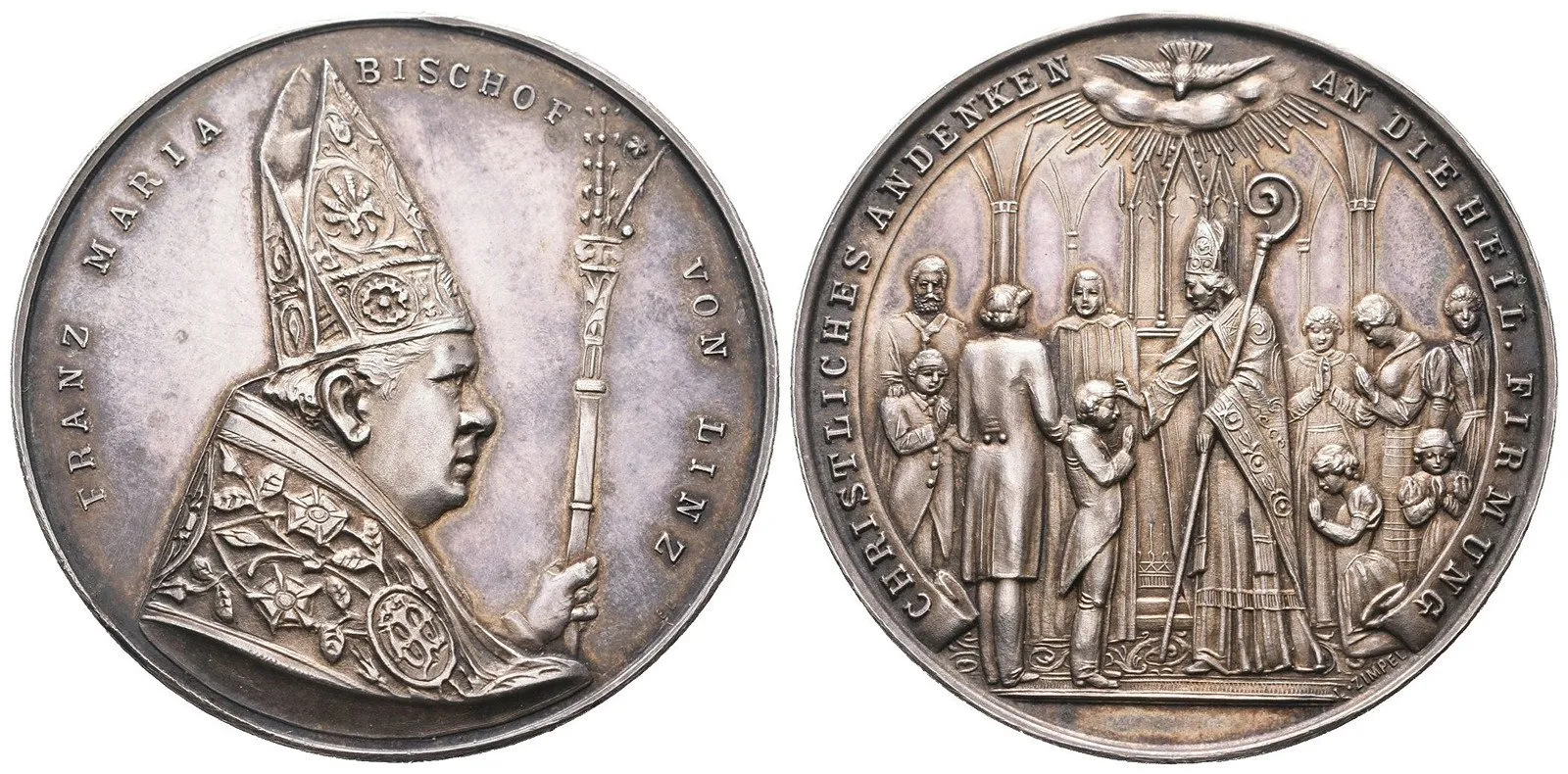 Linec - biskupství, Franz Maria Doppelbauer, 1845 - 1908 — 1