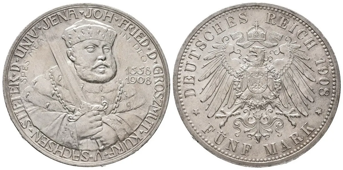 Sasko - Výmar - Eisenach, Wilhelm Ernst, 1901 - 1918 — 1