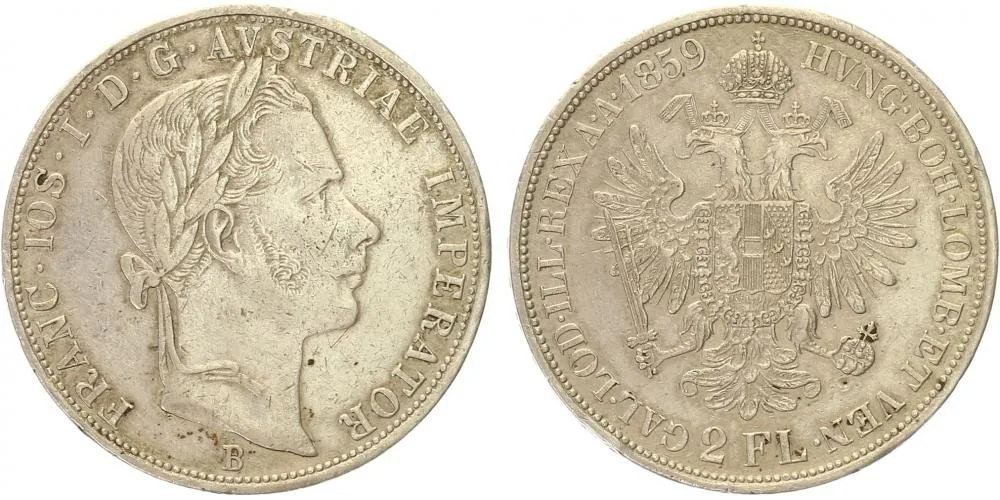 Rakouská a spolková měna, 1857 - 1892 — 1