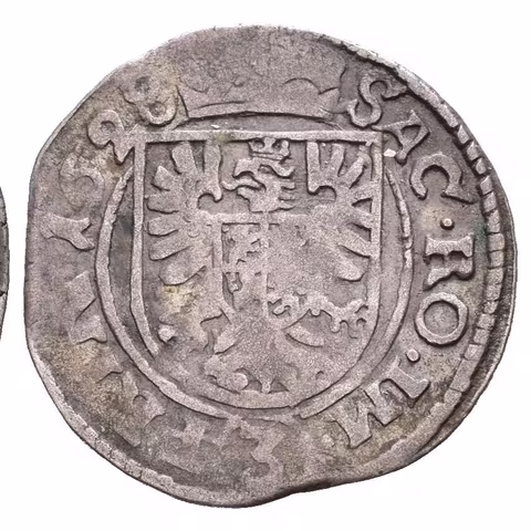 3 Krejcar 1628, Jičín-Reick, Nech.48, Ch.299-302,