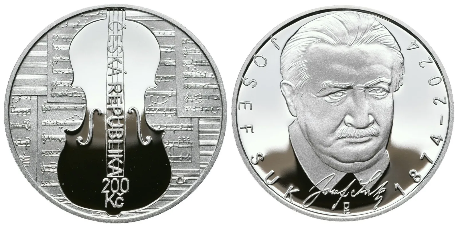 200 Kč 2024 - Josef Suk, PROOF