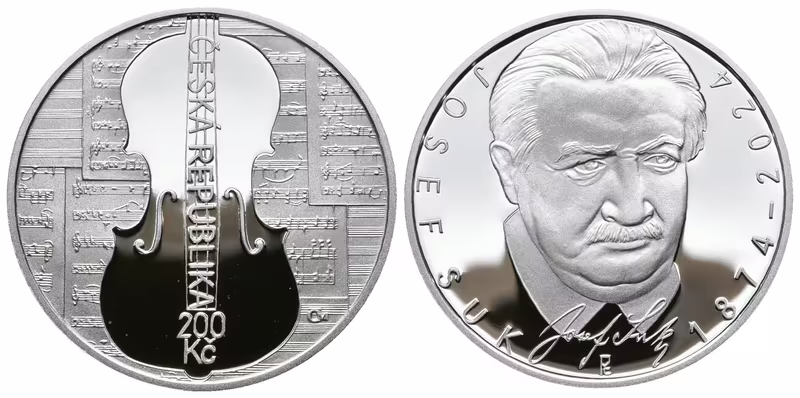 200 Kč 2024 - Josef Suk, PROOF
