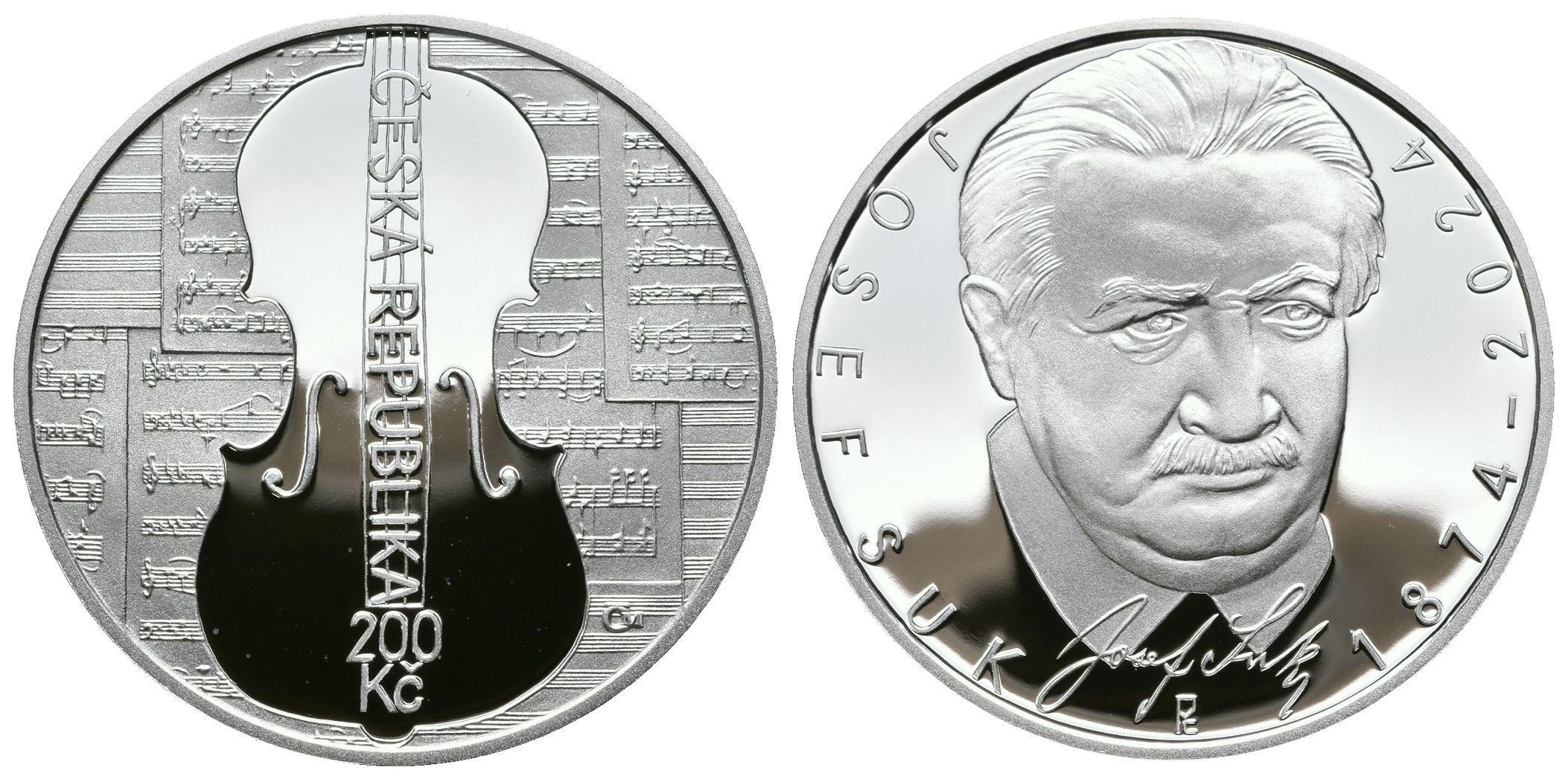 200 Kč 2024 - Josef Suk, PROOF
