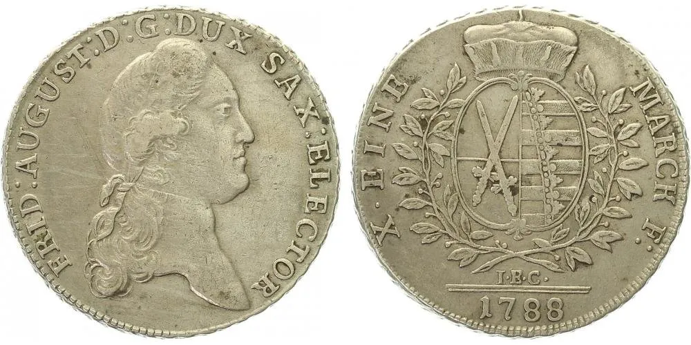 Sasko, Friedrich August III./I., 1763 - 1827 — 1