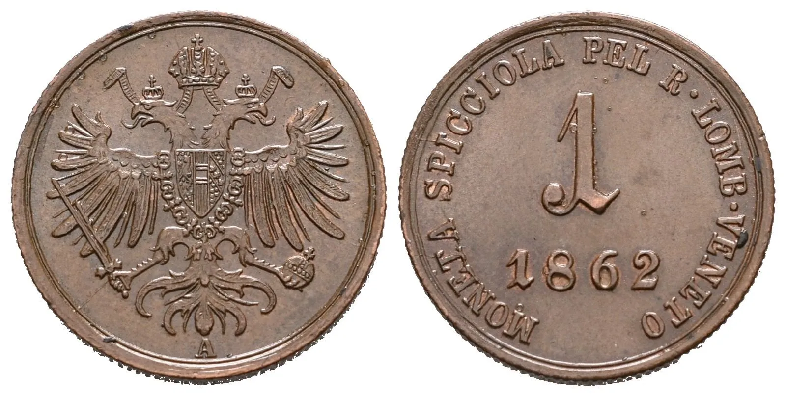1 Soldo 1862 A