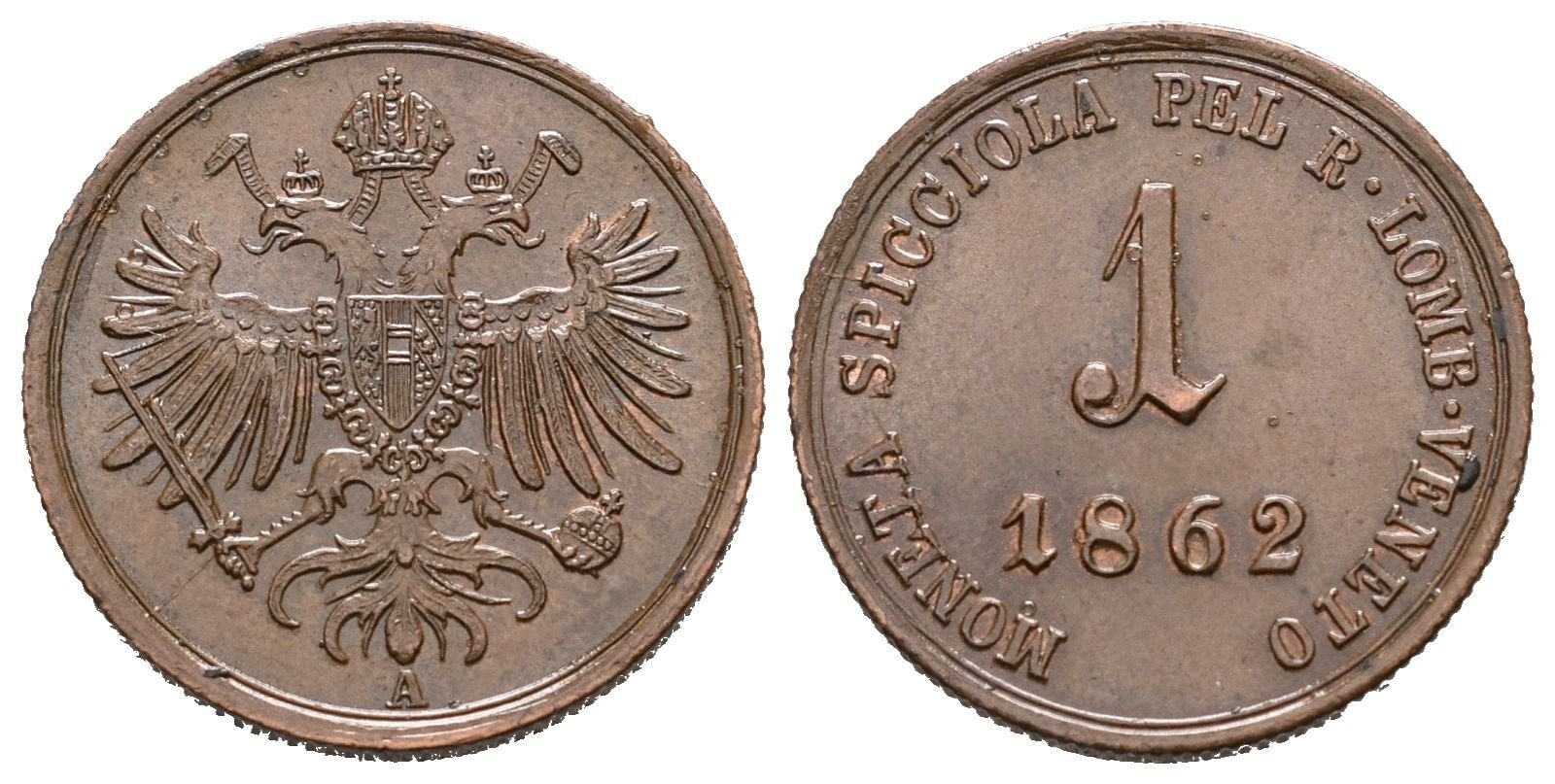 1 Soldo 1862 A
