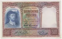 Španělsko, 500 Pesetas 1931, P.84
