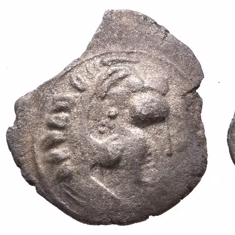 Drachma, typ Alexander III., Hlava Heracla ve lví kůži zprava / Sedící Zeus
