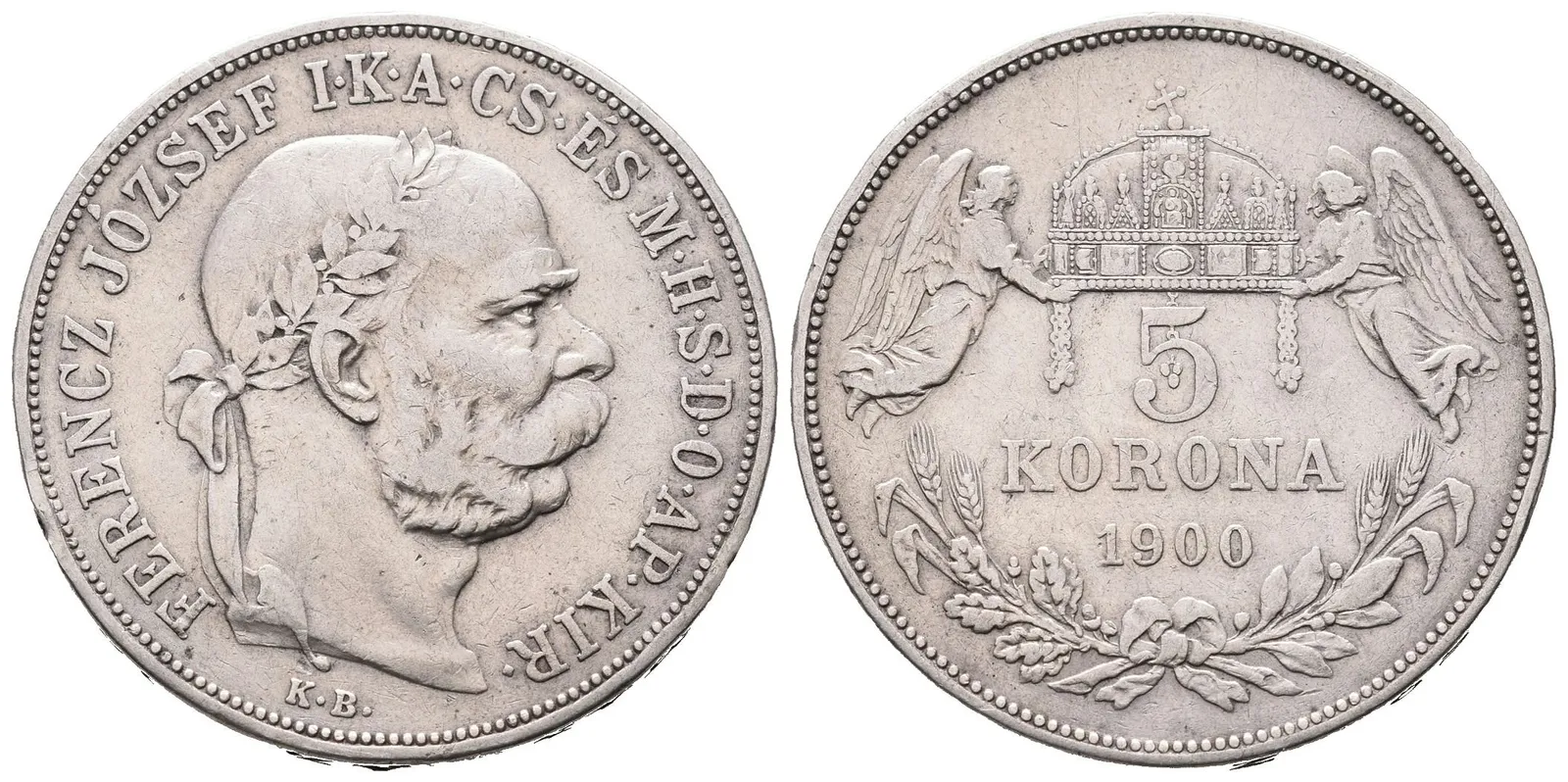5 Koruna 1900 KB
