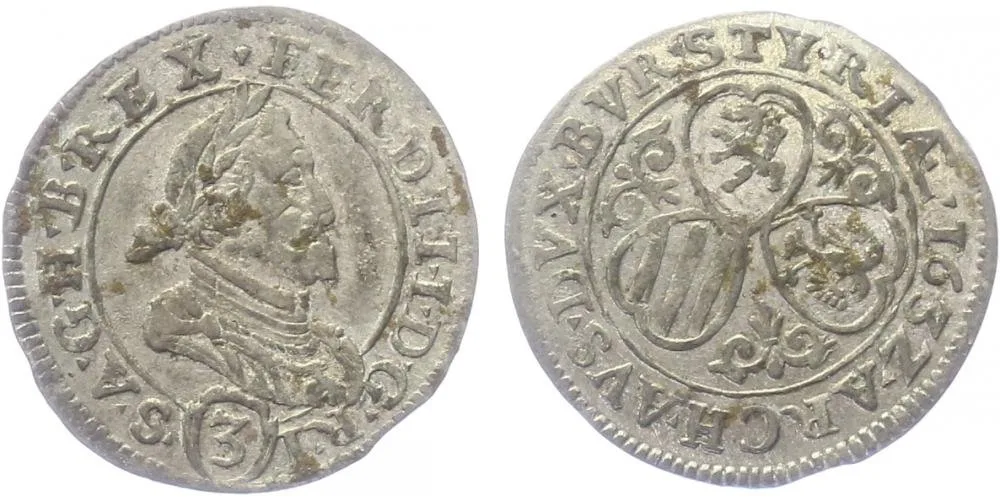Ferdinand II., 1619 - 1637 (Mince dobrého zrna) — 1