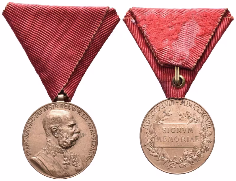 Jubilejní pamětní medaile z roku 1898