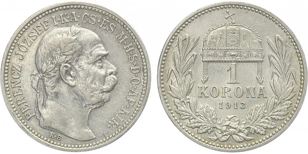 Korunová měna, 1892 - 1918 — 1