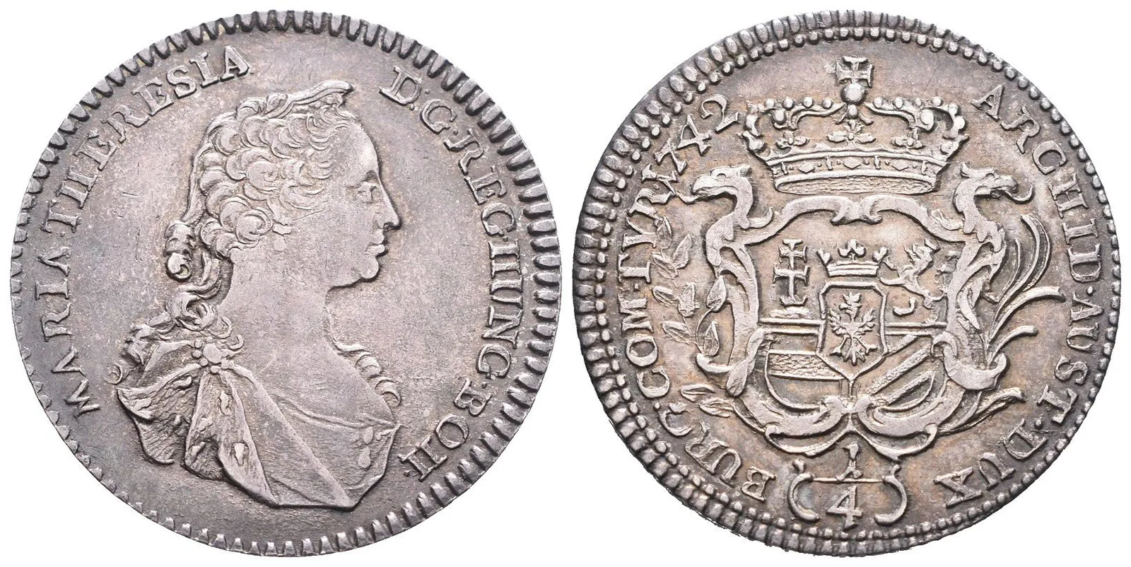 Marie Terezie, 1740 - 1780 — 1
