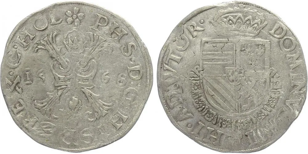 Nizozemí - Brabant, Philip II., 1555 - 1598 — 1