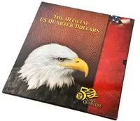 USA, Sada pamětních 1/4 Dollarů 1999-2009