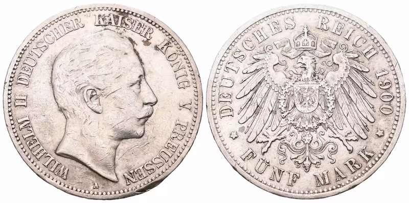 Prusko, 5 Marka 1900 A