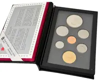 Kanada, Sada PROOF mincí Kanady 1990 + 1 Dollar - fotografie 2