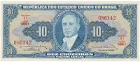 Brazílie, 10 Cruzeiros (1961~1963), P.167