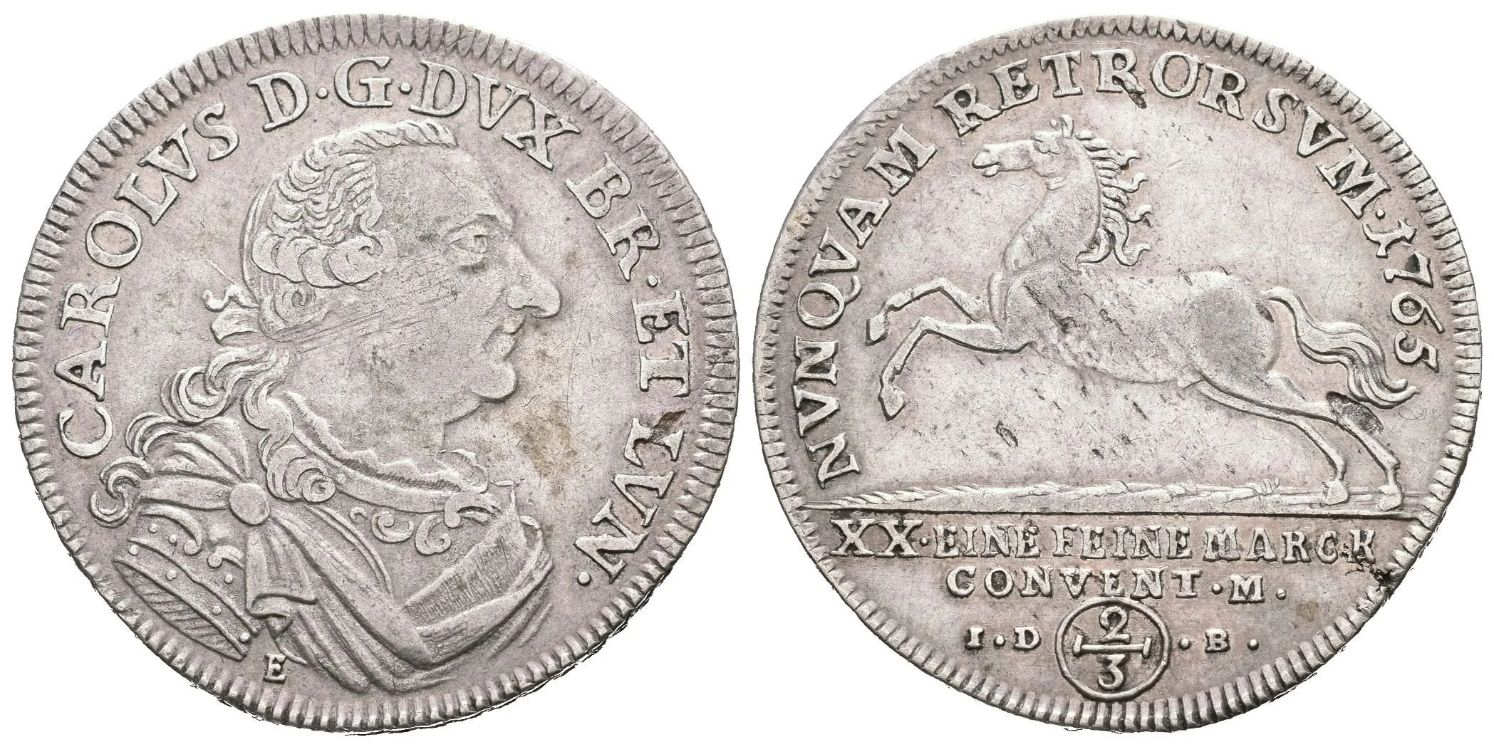 2/3 Tolar 1765 E/IDB, KM.973.1, — 1