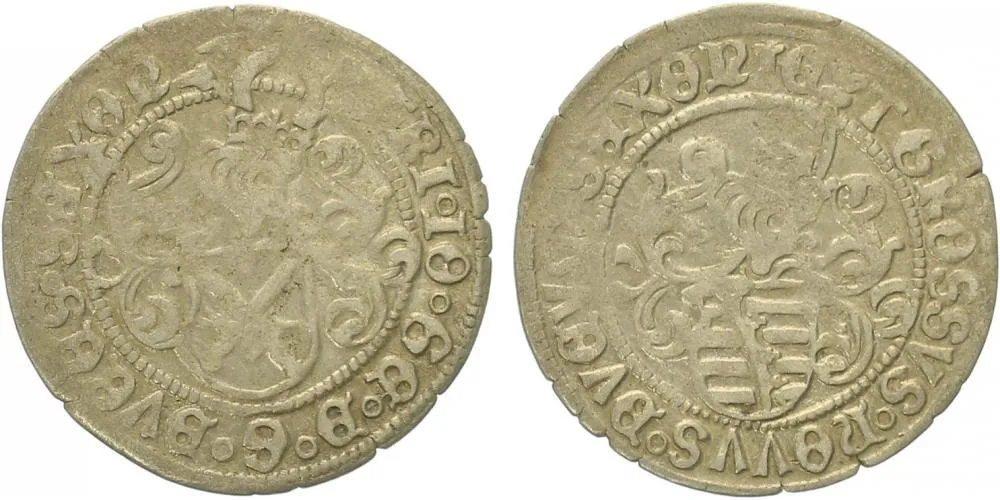 Sasko, Friedrich III., Johann a Georg, 1507 - 1525 — 1