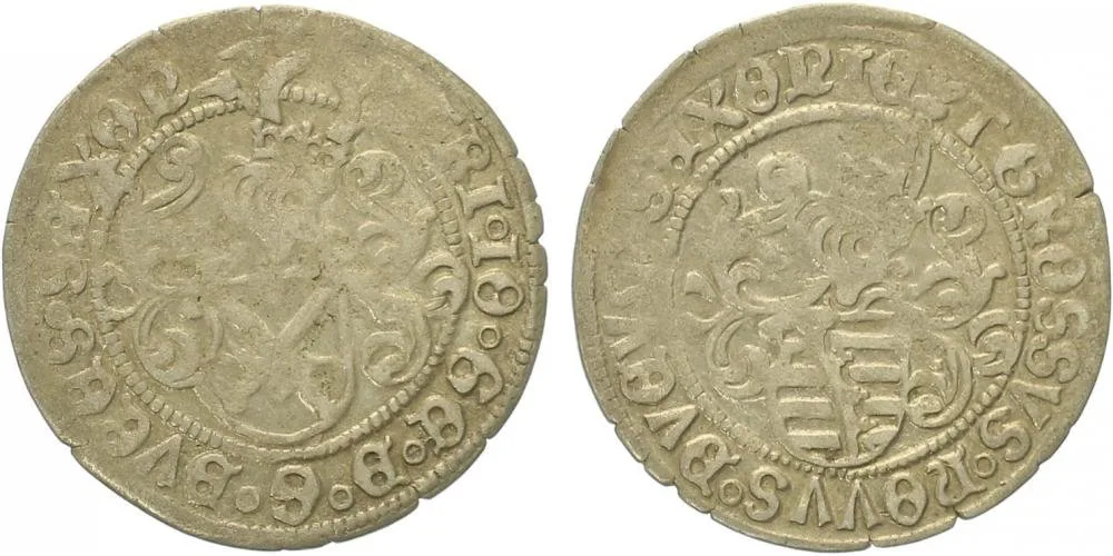 Sasko, Friedrich III., Johann a Georg, 1507 - 1525 — 1