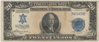 Filipíny, 20 Pesos 1921, P.55