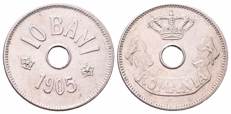 Rumunsko, 10 Bani 1905