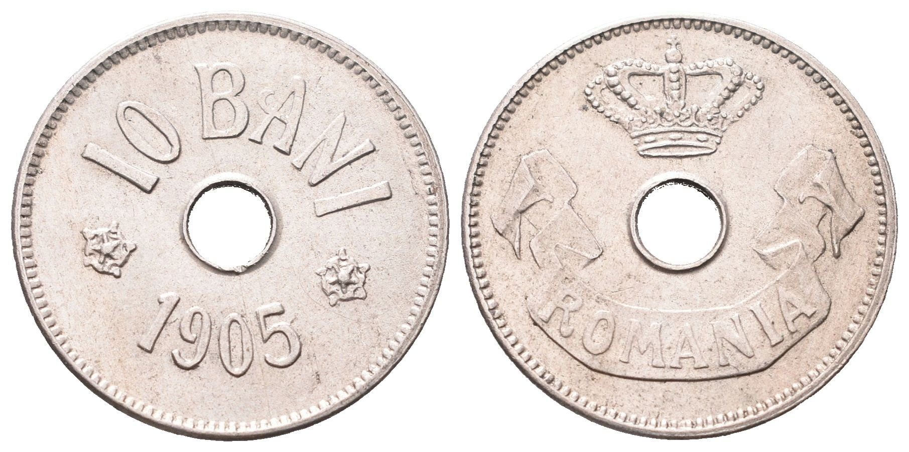 Rumunsko, 10 Bani 1905