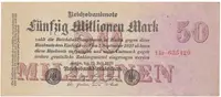 Německo, 50 Millionen Mark 1923, Ro.97b