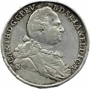 Bavorsko, Karl Theodor, 1777 - 1799 — 1