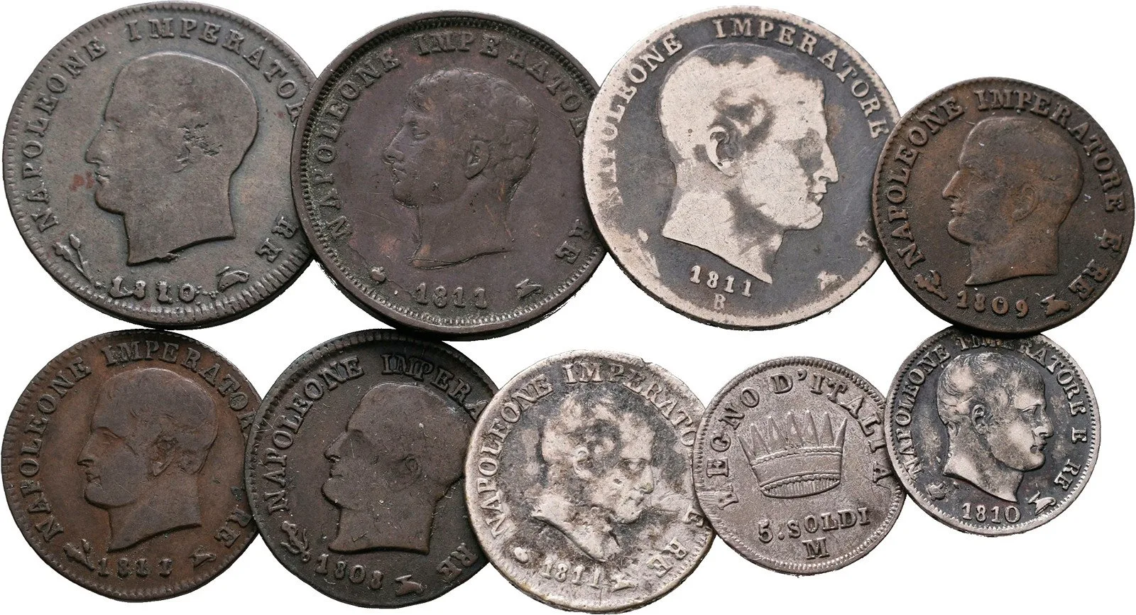 Itálie, Napoleon I., 1804 - 1814 — 1