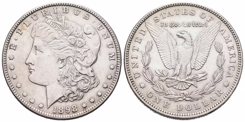 USA, 1 Dollar 1898