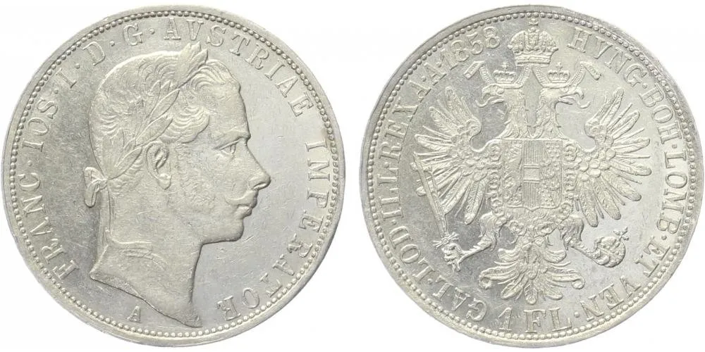 Rakouská a spolková měna, 1857 - 1892 — 1
