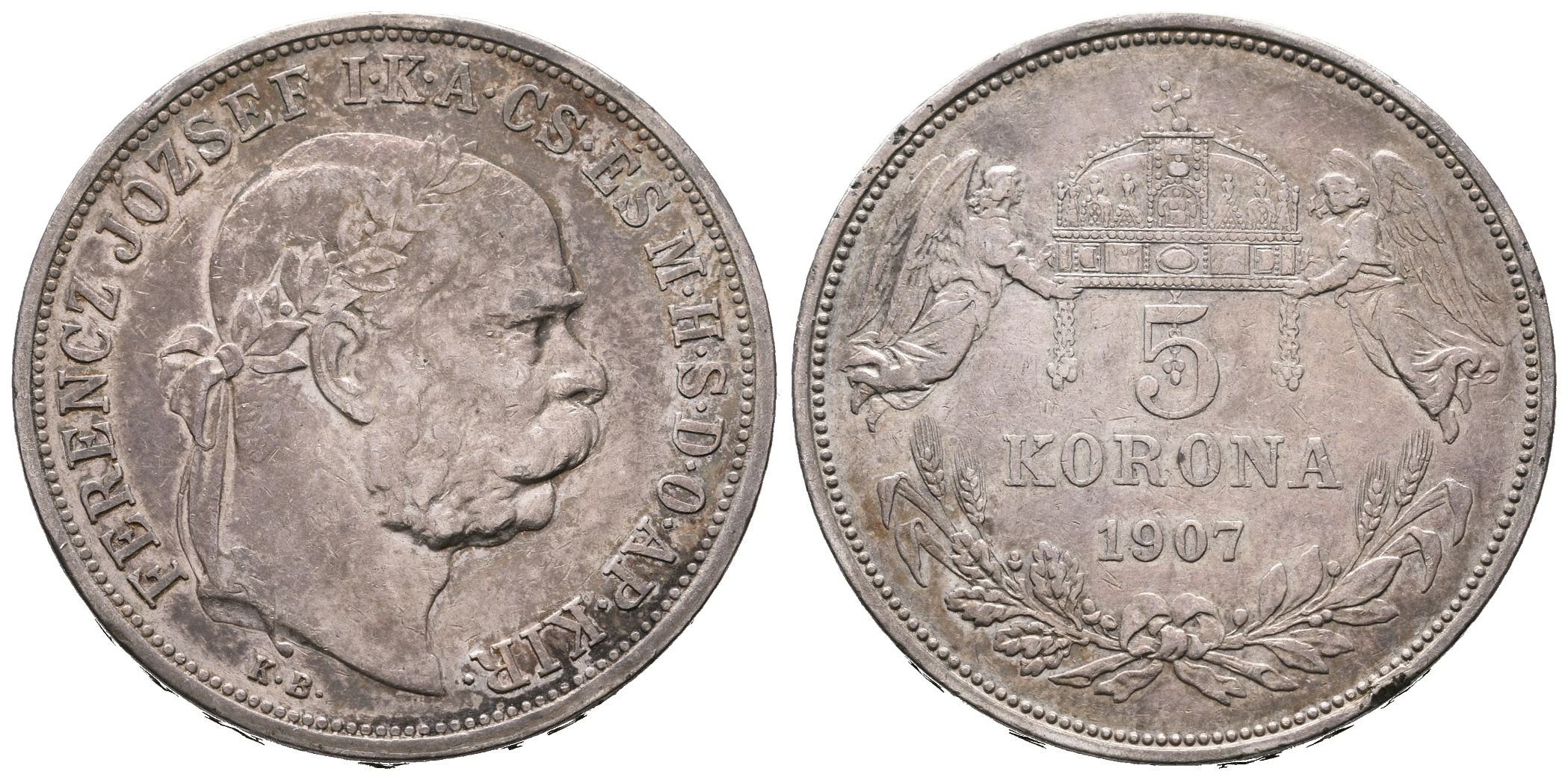 5 Koruna 1907 KB