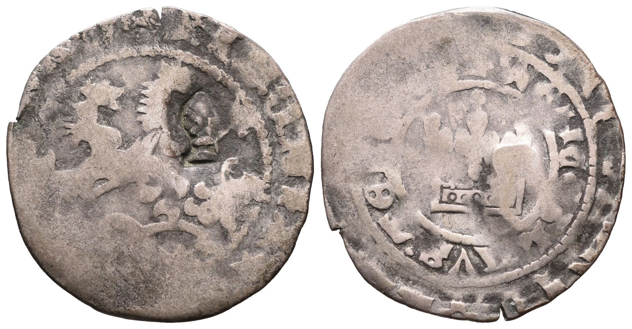 Václav IV., Pražský groš s kontramarkou Augsburgu