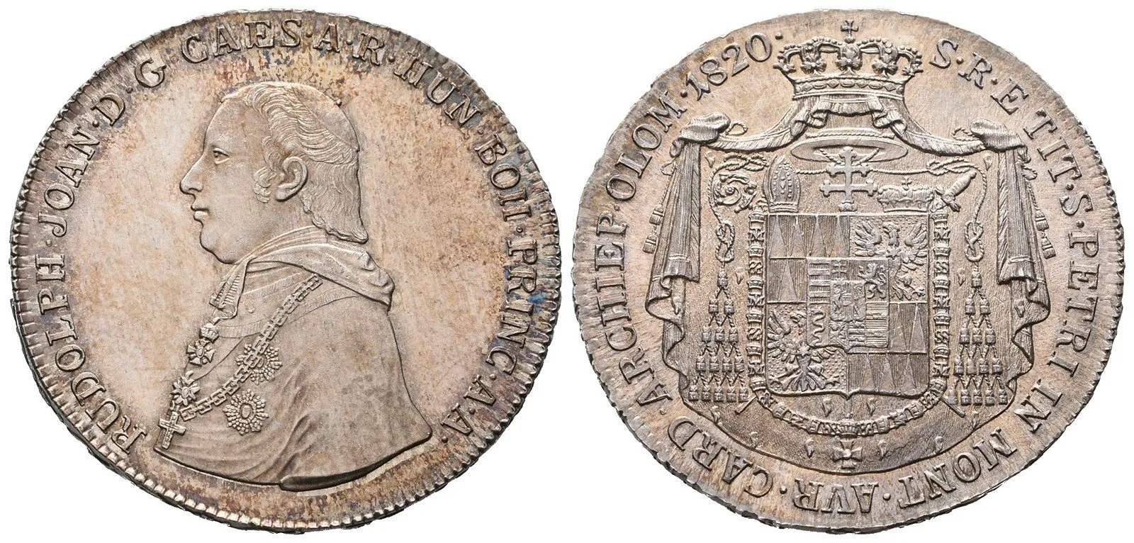 Olomouc - arcibiskupství, Rudolf Jan, 1819 - 1831 — 1